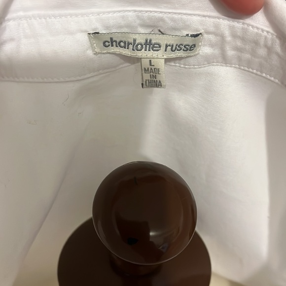 New white dress large sleeveless with a lining size large - Picture 3 of 4